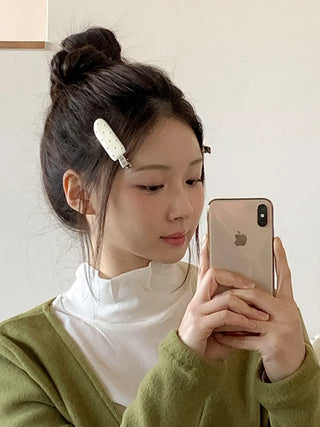 Mini Pop Dot Makeup Hair Clip