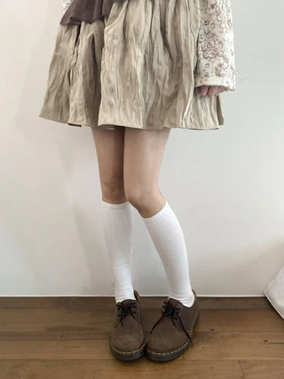 Neuton Ribbed Long Knee Socks
