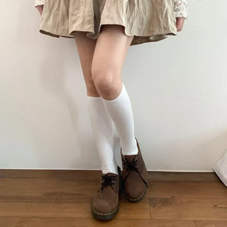 Neuton Ribbed Long Knee Socks