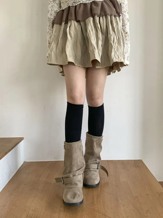 Neuton Ribbed Long Knee Socks