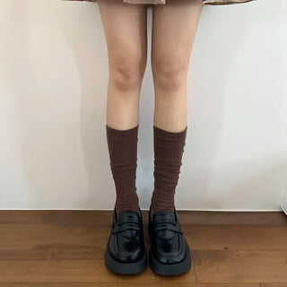 Neuton Ribbed Long Knee Socks