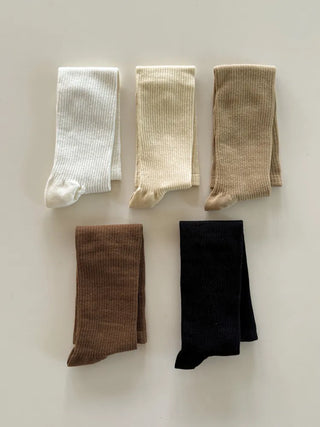 Neuton Ribbed Long Knee Socks
