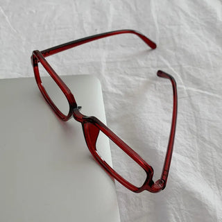 Zero Square Horn-rimmed Square Glasses