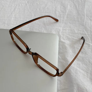 Zero Square Horn-rimmed Square Glasses