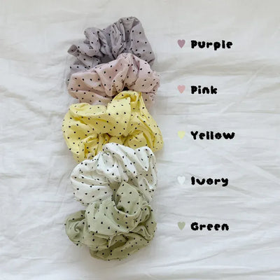 Love Bloom Hair Tie Scrunchie