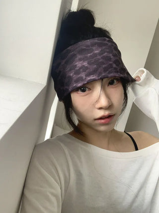 Shadow Leopard Wide Bandana Hairband