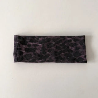 Shadow Leopard Wide Bandana Hairband