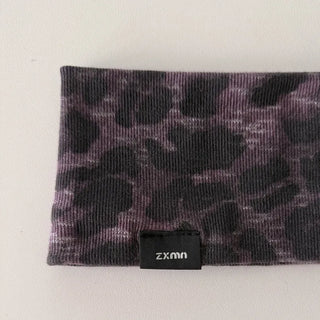 Shadow Leopard Wide Bandana Hairband