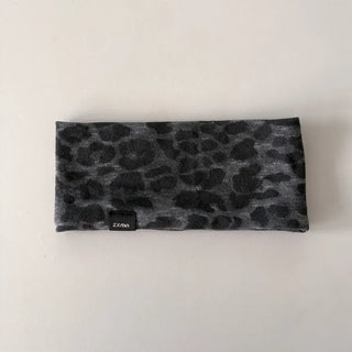Shadow Leopard Wide Bandana Hairband