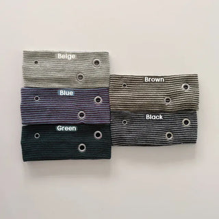 Uncommon Eyelet Stripe Wide Bandana Hairband