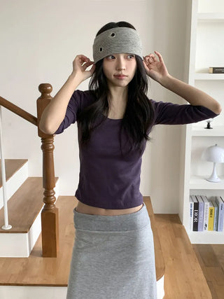 Uncommon Eyelet Stripe Wide Bandana Hairband