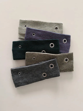Uncommon Eyelet Stripe Wide Bandana Hairband