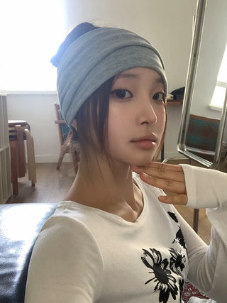 Arnon Wide Twisted Plain Bandana Hairband