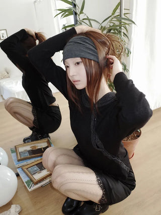 Arnon Wide Twisted Plain Bandana Hairband