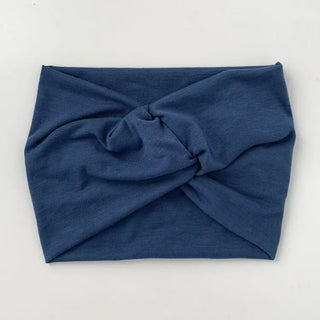 Arnon Wide Twisted Plain Bandana Hairband