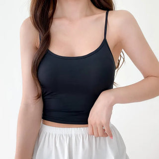Waterproof Waterbomb Volume-Up Waterproof Swimwear Cap Sleeveless Bralette Bra Top Swimsuit