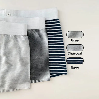 Low & Stripe Striped Sagging Shorts