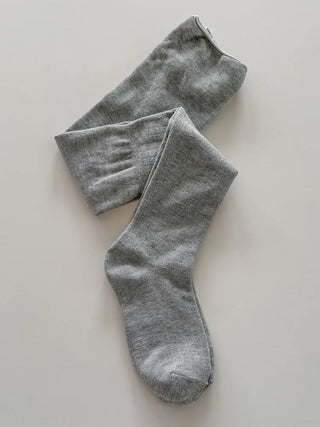 Lean Wrinkle Long Knee Socks
