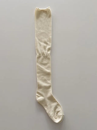 Lean Wrinkle Long Knee Socks