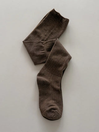 Lean Wrinkle Long Knee Socks