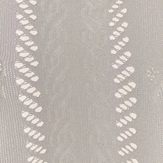 Ribbon Cable Pattern Color Mesh Waist Pantyhose