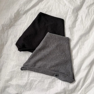 Two-way Button Twist Headband Bandana Beanie Hat