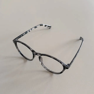 Say Round Frame Fashion Horn-rimmed Glasses