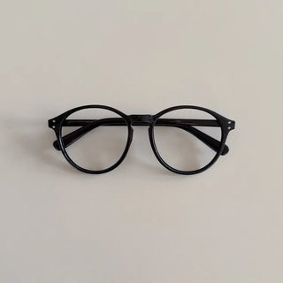 Say Round Frame Fashion Horn-rimmed Glasses