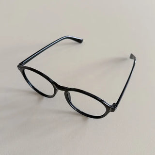 Say Round Frame Fashion Horn-rimmed Glasses
