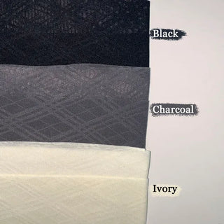 ​​Sheer Cross X Pattern See-through Pantyhose