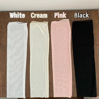 Aire See-through Knee Socks Thin Half Stocking Socks