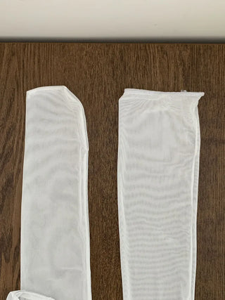 Aire See-through Knee Socks Thin Half Stocking Socks