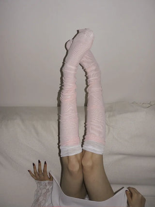 Aire See-through Knee Socks Thin Half Stocking Socks