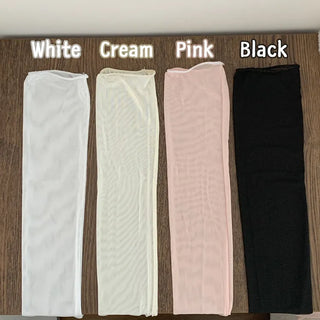 Aire See-through Knee Socks Thin Half Stocking Socks