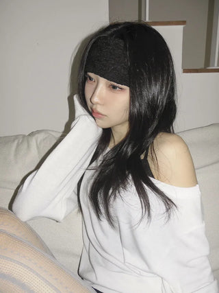 Crumb Flower Back-Banding Bandana Hairband