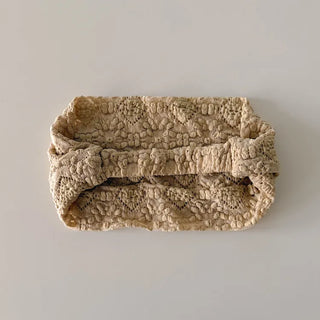 Crumb Flower Back-Banding Bandana Hairband