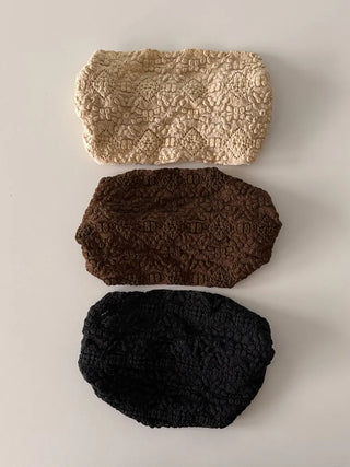 Crumb Flower Back-Banding Bandana Hairband