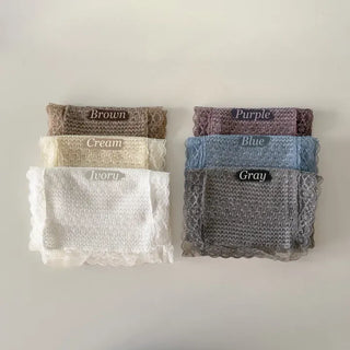 Ether Lace Knitting Long Scarf