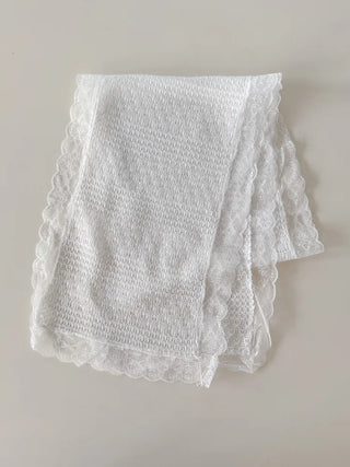 Ether Lace Knitting Long Scarf