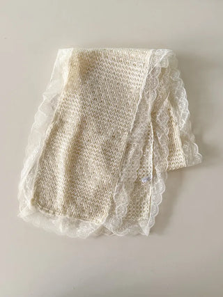Ether Lace Knitting Long Scarf