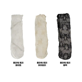 Dot Flower See-through Layered Socks Leg Warmer Knee Socks Collection