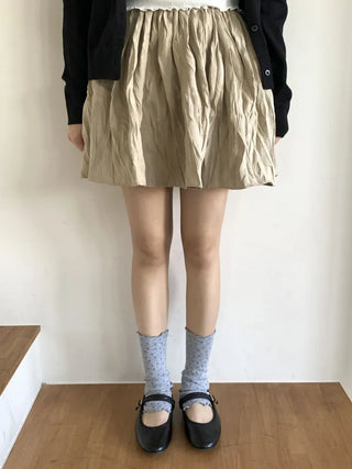 Dot Flower See-through Layered Socks Leg Warmer Knee Socks Collection
