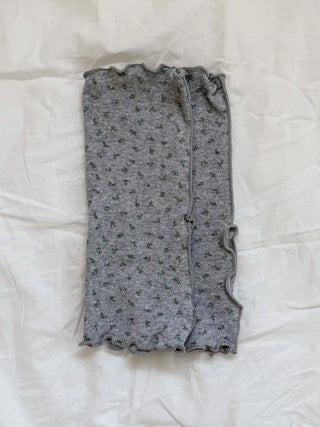 Dot Flower See-through Layered Socks Leg Warmer Knee Socks Collection