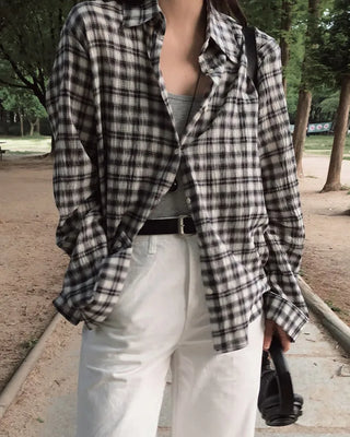 Summer check shirt