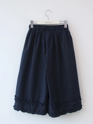 elly frill bermuda pants