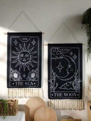 Sun and Moon Tarot Tapestry