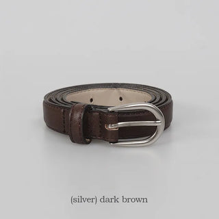 #LENTO. (Over 200,000 sold) Classic Belt (silver/gold)