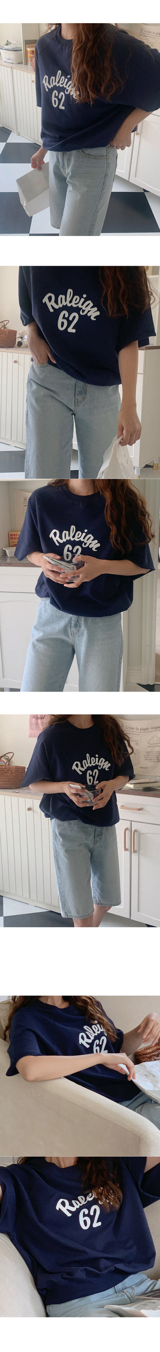 Denim Bermuda shorts