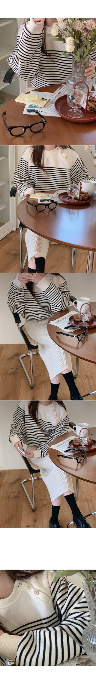[Relaxed vibe] Knit skirt
