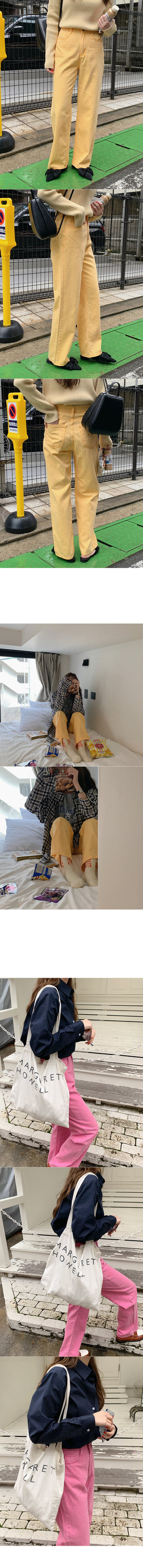 Wide Washed Pants
